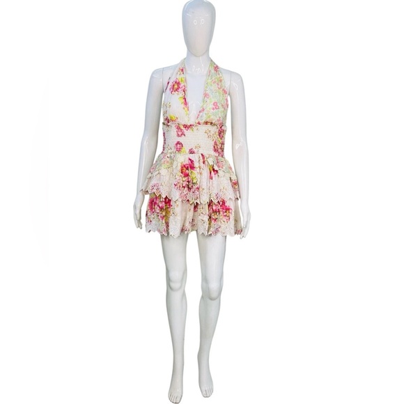 LOVESHACKFANCY HALTER DRESS - Picture 7 of 13